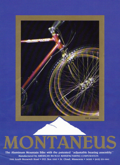 1985 Montaneus brochure.