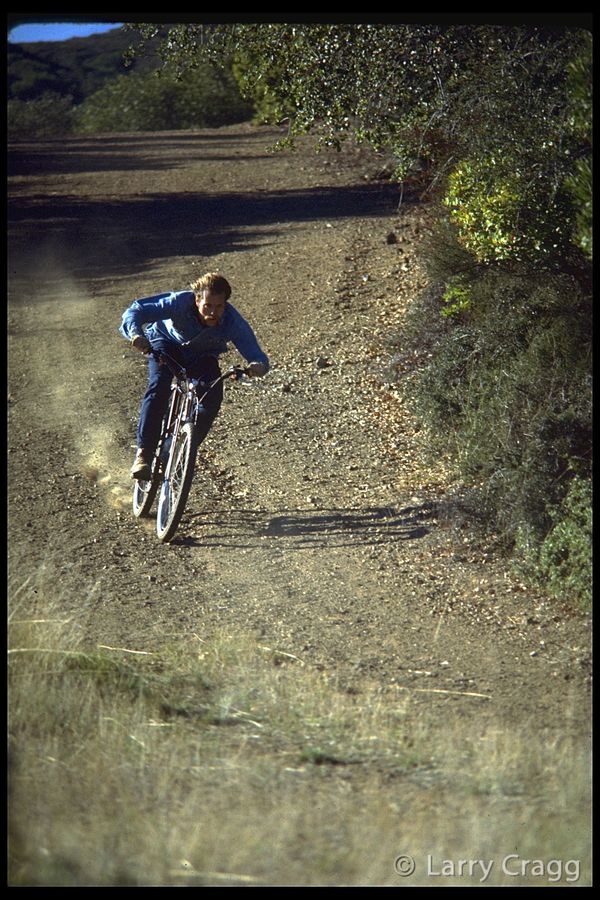 Joe zooming down Repack