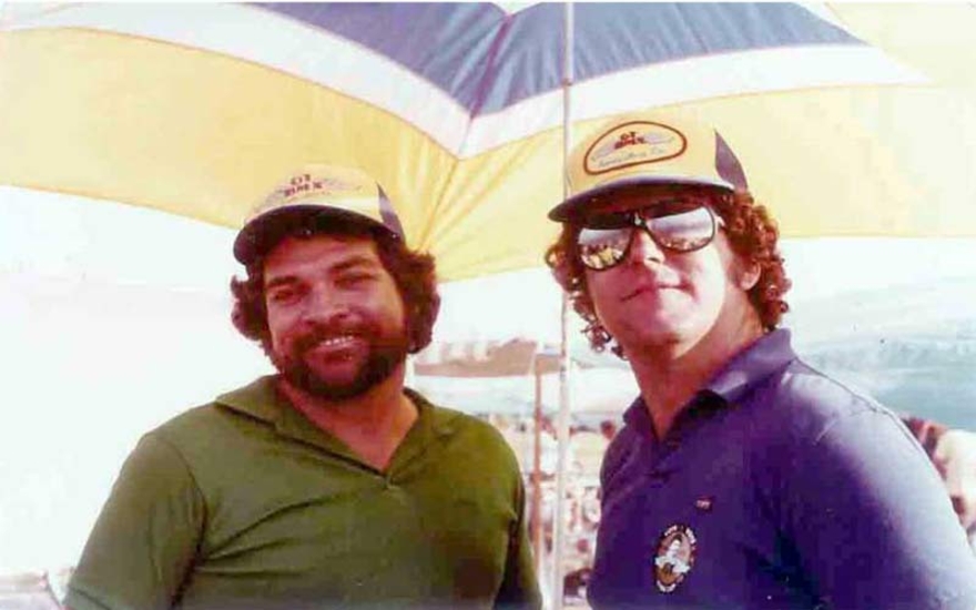 Gary Turner and Richard Long, 1981