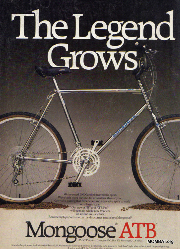 1986 Mongoose Ad