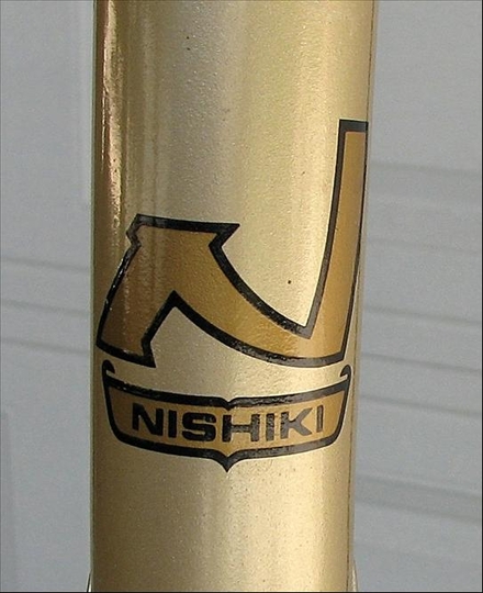 Nishiki Head Badge