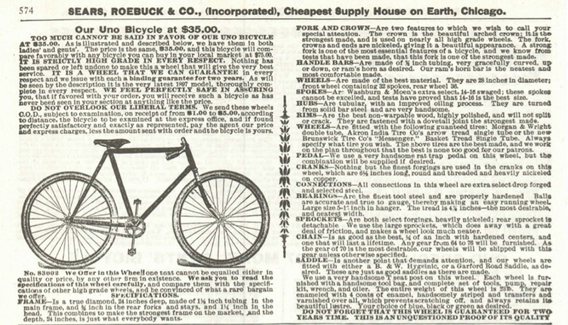 1897 Sears, Roebuck & Co. catalogue